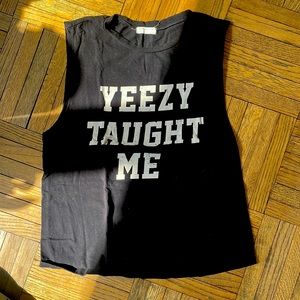 Yeezy taught me muscle tank